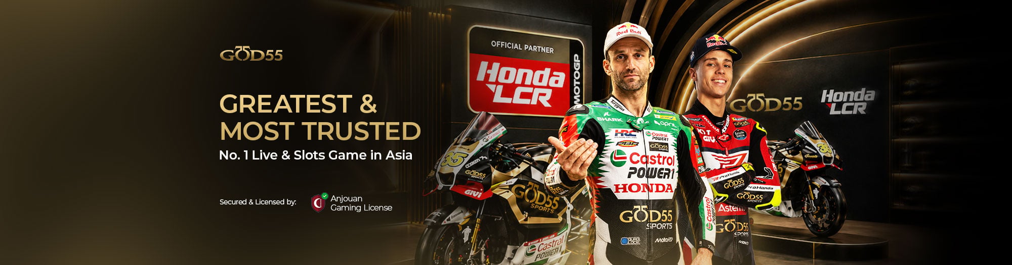 God55 — Greatest & Most Trusted, No.1 Live & Slots Game in Asia